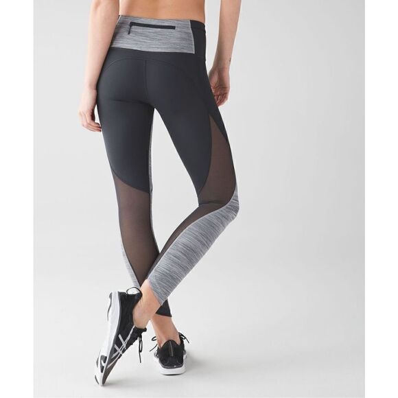 Womens Lululemon Run With The Sun Tight - Picture 2 of 6